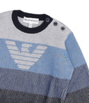 Emporio Armani Junior Sweaters Grey