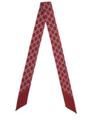 Gucci bedrukt zijden lint