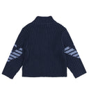 Emporio Armani Junior Sweaters Blue