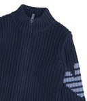 Emporio Armani Junior Sweaters Blue