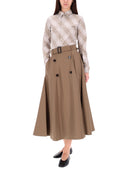 Burberry "Brenda" Midi Skirt