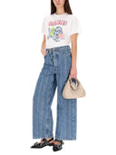 Ganni Striped "Baggy" Jeans