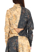 Ganni Tops With Ruches