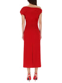 Magda Butrym Long One Shoulder Dress