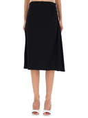 Dries Van Noten Falda drapeada "Hevira"