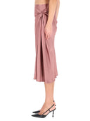 Dries Van Noten Falda midi drapeada