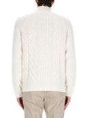 Boss Camel " Hector" Cable Knit Sweater