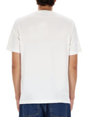 Autry x maison kitsuné thirth con logotipo
