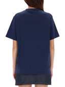 Autry X Maison Kitsuné T Shirt With Logo
