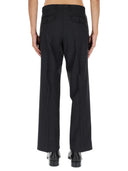 Pantalones anchos plisados de girasol