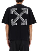Off White T Shirt With Logo
