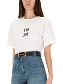 Victoria Beckham Slogan T Shirt