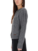 Moschino Two Tone Cardigan
