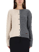 Moschino Two Tone Cardigan