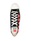 Comme Des Garcons Play Converse "Chuck 70 Multi Hearts" Sneaker