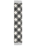 Burberry Sciarpa En Cachemire Chèque