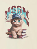 Msgm T-shirt met "Kitty"-logo