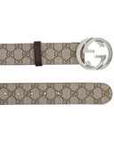 Gucci Cross Buckle Belt "Gg"