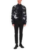 Versace Jeans Couture Cotton Fleece Bomber Jacket