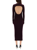 Helmut Lang Dress With Back Slit
