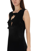 Vestido "Ajka" De Terciopelo De Baum Und Pferdgarten