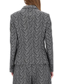 Boss Herringbone Tweed Blazer
