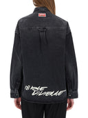 Kenzo "Workwear" Shirt With Kenzo X Futura 2000 Embroidery