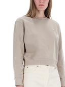Maison Kitsuné Cropped "Fox" Sweatshirt
