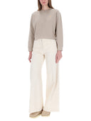 Maison Kitsuné Cropped "Fox" Sweatshirt