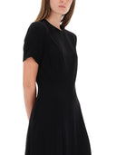 Theory Midi Dress In "Admiral Crêpe"