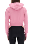 Versace Jeans Couture Cropped Sweatshirt With Logo