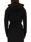 Versace Jeans Couture Cropped Sweatshirt With Logo