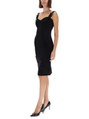 Versace Jeans Couture "Baroque" Buckled Dress