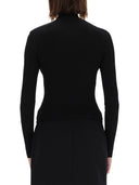 Versace Jeans Couture Ribbed Top With Buckle