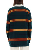 Guest In Residence "Striped Rugby" Polo Shirt