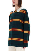 Guest In Residence "Striped Rugby" Polo Shirt