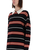 Guest In Residence "Striped Rugby" Polo Shirt