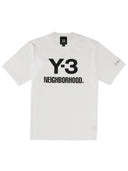 Y 3 Neighborhood T Shirt With Logo Y 3 X Neighborhood
