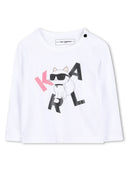 Karl Lagerfeld T Shirt With Logo