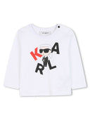 Karl Lagerfeld T Shirt With Logo