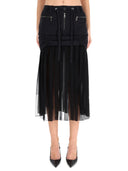 Dolce & Gabbana Silk Midi Skirt
