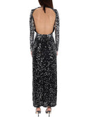 Rabanne Long Dress With Sequins