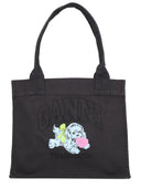 Ganni „Black Puppy“ Tragetasche