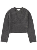 Ganni V Neck Sweater