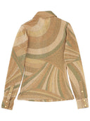 Pucci "Iris" Print Top