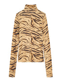 Ganni "Zebra" Print Top