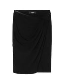 Versace Falda midi con bajo asimétrico