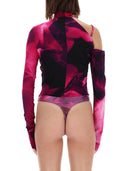 Versace Jeans Couture One Shoulder Body Top