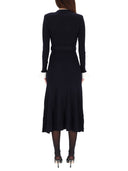 Self Portrait Midi Dress With Belt