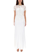 Self Portrait Long Lace Dress